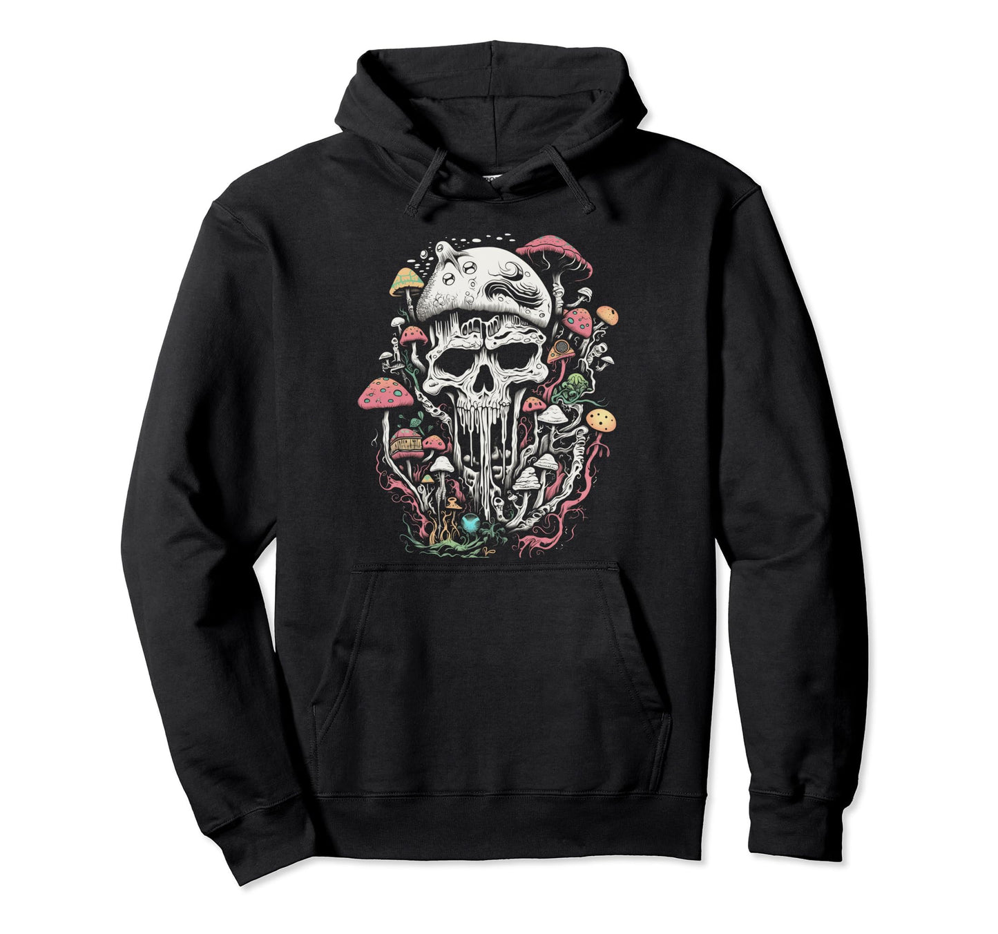 Hippie Boho Skeleton 26 Hoodie - Fun Novelty Design Unisex - T-Shirt, Sweatshirt, Hoodie