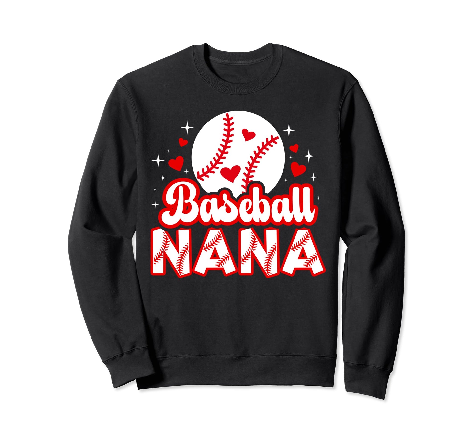 Baseball Nana Proud Nana Baseball Sweatshirt - Streetwear Style for Adults - T-Shirt, Sweatshirt, Hoodie