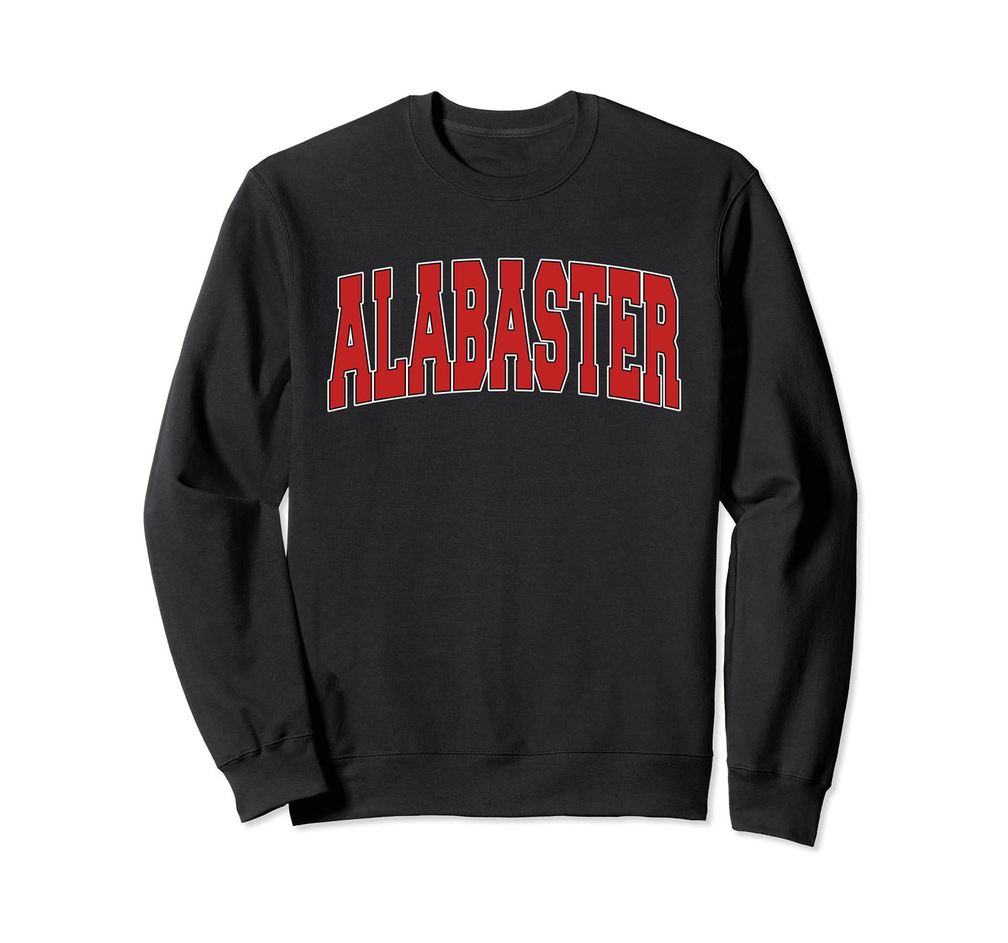 Alabaster Al Alabama Varsity Usa Sweatshirt - Minimalist Print for Adults - T-Shirt, Sweatshirt, Hoodie