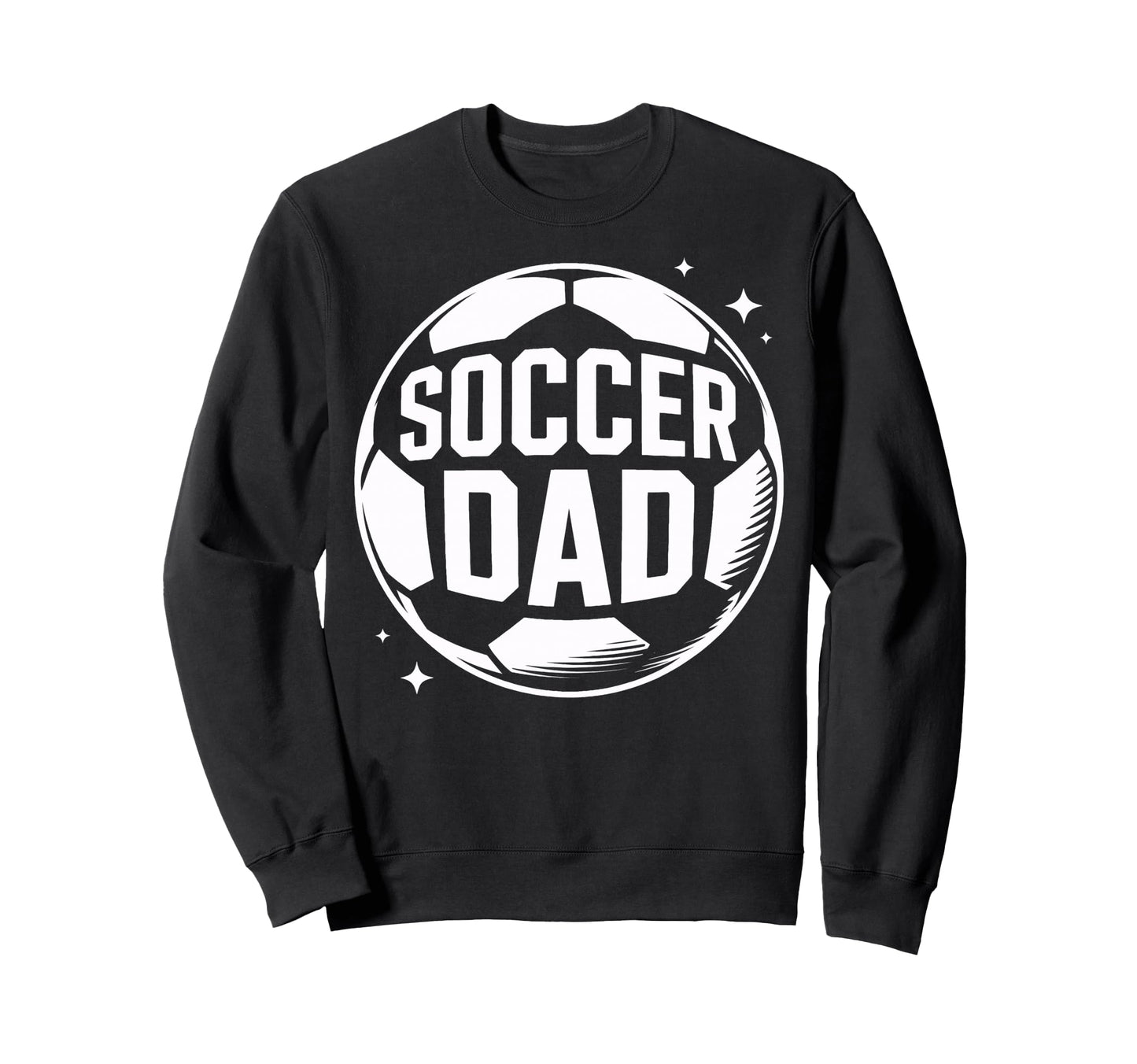 Soccer Dad Game Day Watcher Soccer Sweatshirt - Trendy Graphic Unisex - T-Shirt, Sweatshirt, Hoodie
