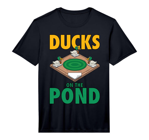 Ducks Pond Softball Player Funny T-Shirt - Novelty Apparel Men Women - T-Shirt, Sweatshirt, Hoodie