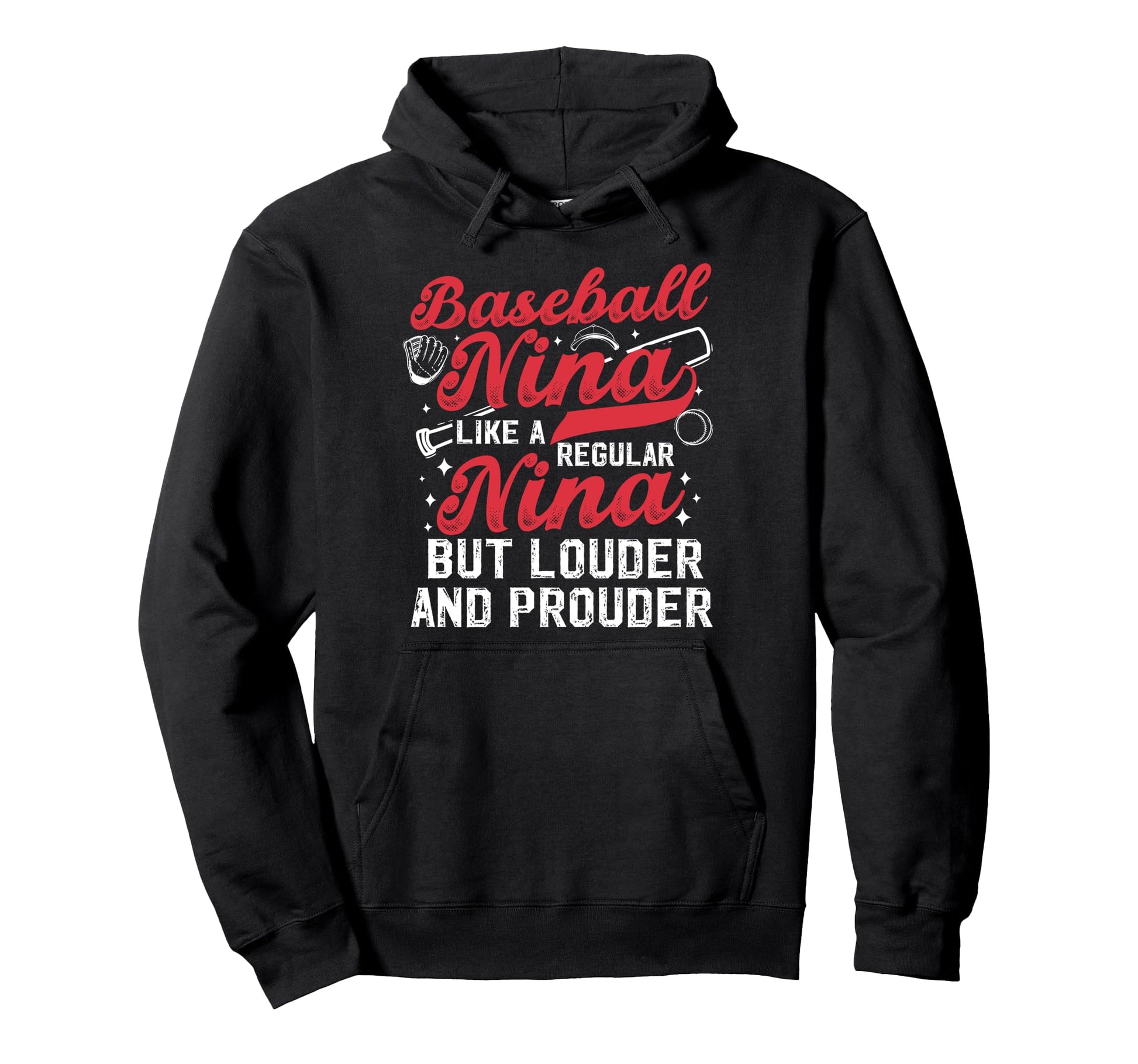 Baseball Nina Baseball Player Nina Hoodie - Unique Graphic for Adults - T-Shirt, Sweatshirt, Hoodie