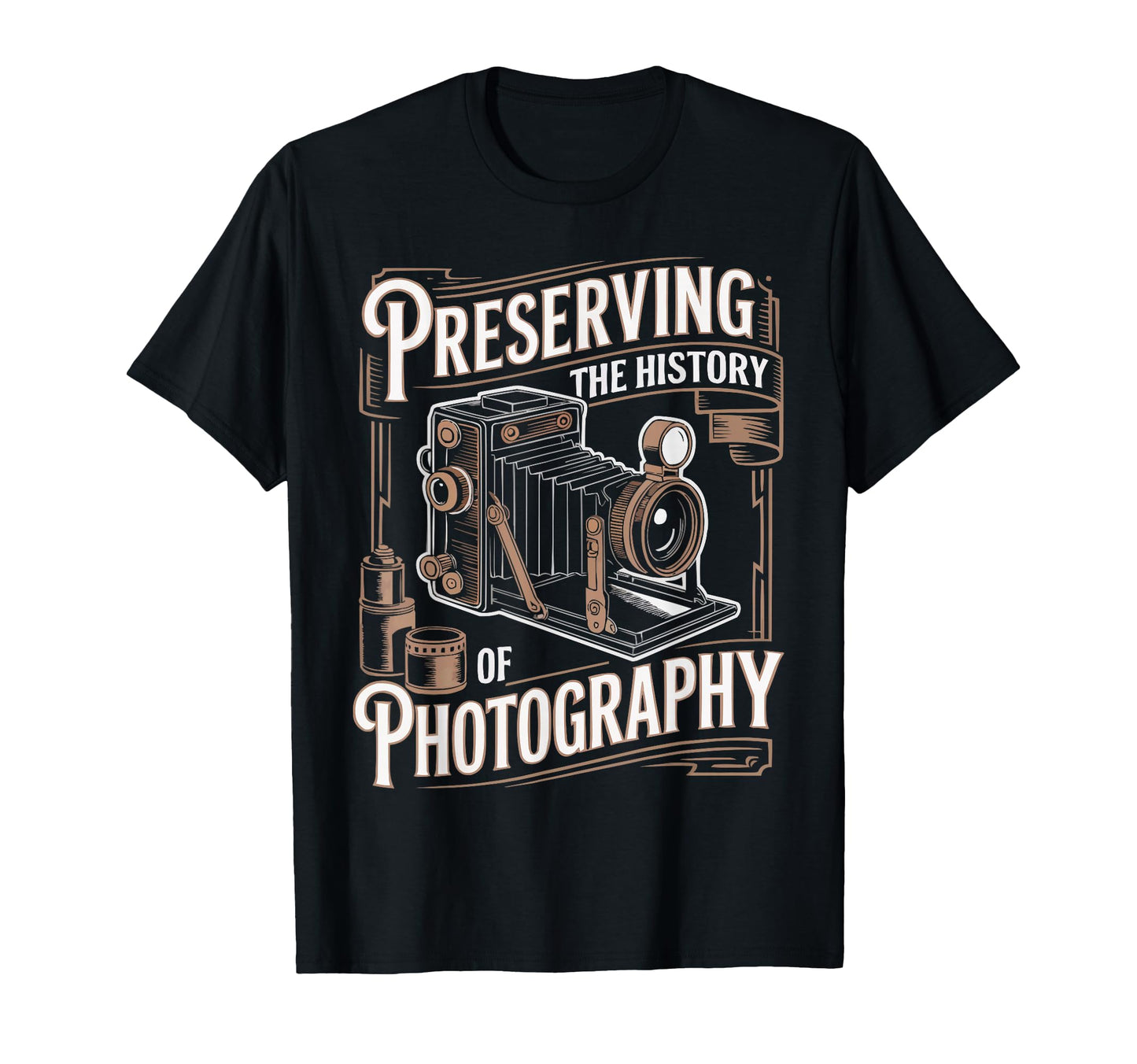 Camera Collector Photography Photographer T-Shirt - Graphic Print Men Women - T-Shirt, Sweatshirt, Hoodie