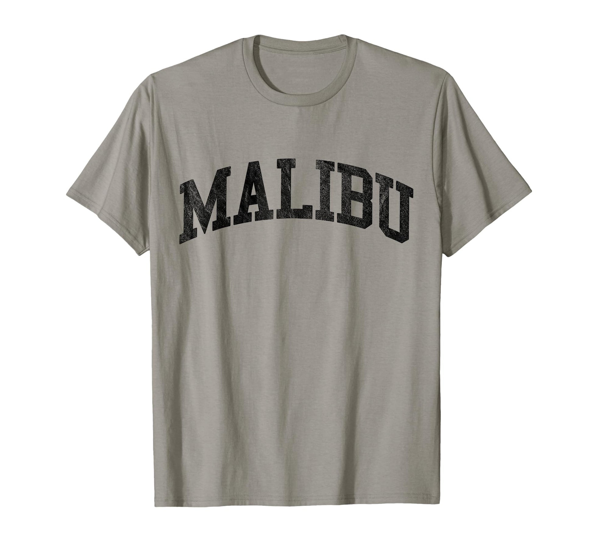 Varsity Malibu California T-Shirt - Unique Graphic for Adults - T-Shirt, Sweatshirt, Hoodie
