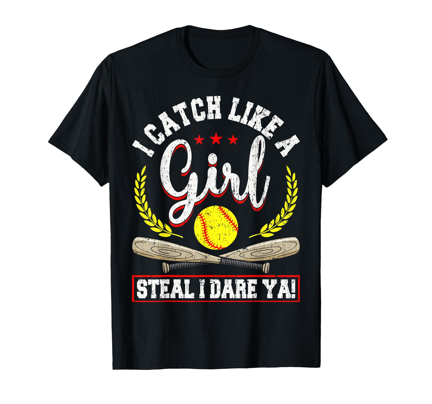 I Catch Like Baseball Softball Ball Gift T-Shirt - Unique Graphic Unisex - T-Shirt, Sweatshirt, Hoodie