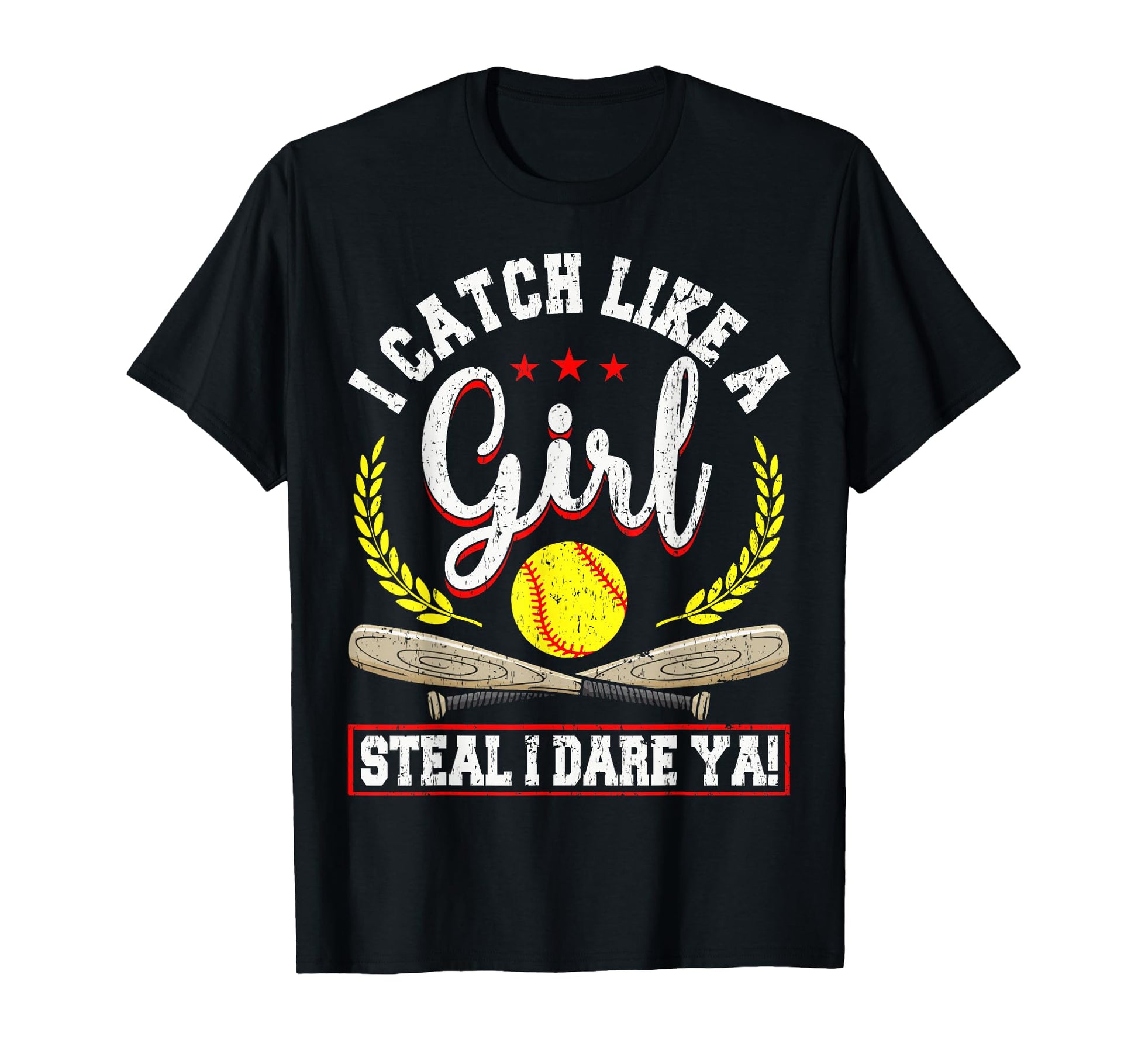 I Catch Like Baseball Softball Ball Gift T-Shirt - Unique Graphic Unisex - T-Shirt, Sweatshirt, Hoodie