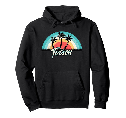 Matching Family Vacation Sunset Tucson Hoodie - Trendy Graphic for Adults - T-Shirt, Sweatshirt, Hoodie