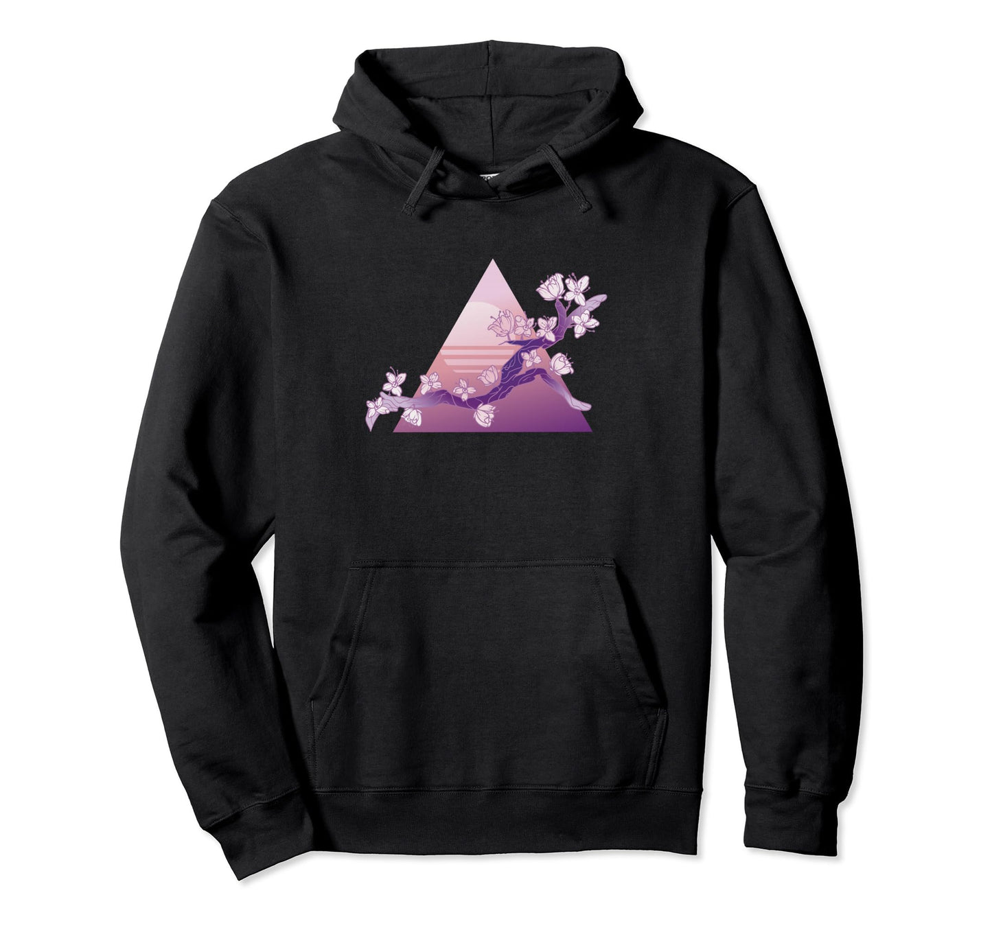 Vaporwave Japanese Aesthetic Sakura Hoodie - Streetwear Style Men Women - T-Shirt, Sweatshirt, Hoodie