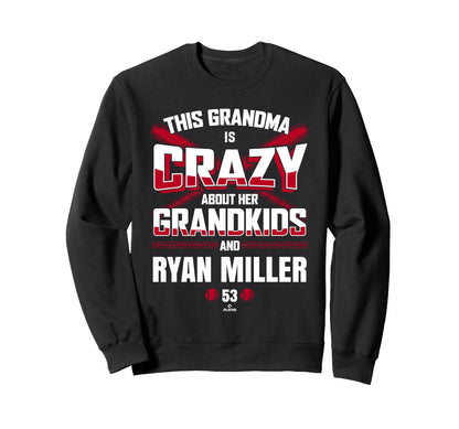 Grandma Crazy Ryan Miller Los Sweatshirt - Streetwear Style for Adults - T-Shirt, Sweatshirt, Hoodie