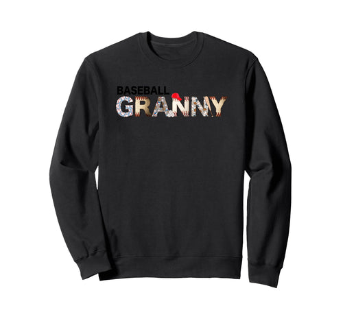 Baseball Granny Grandmother Sweatshirt - Custom Art Print for Adults - T-Shirt, Sweatshirt, Hoodie