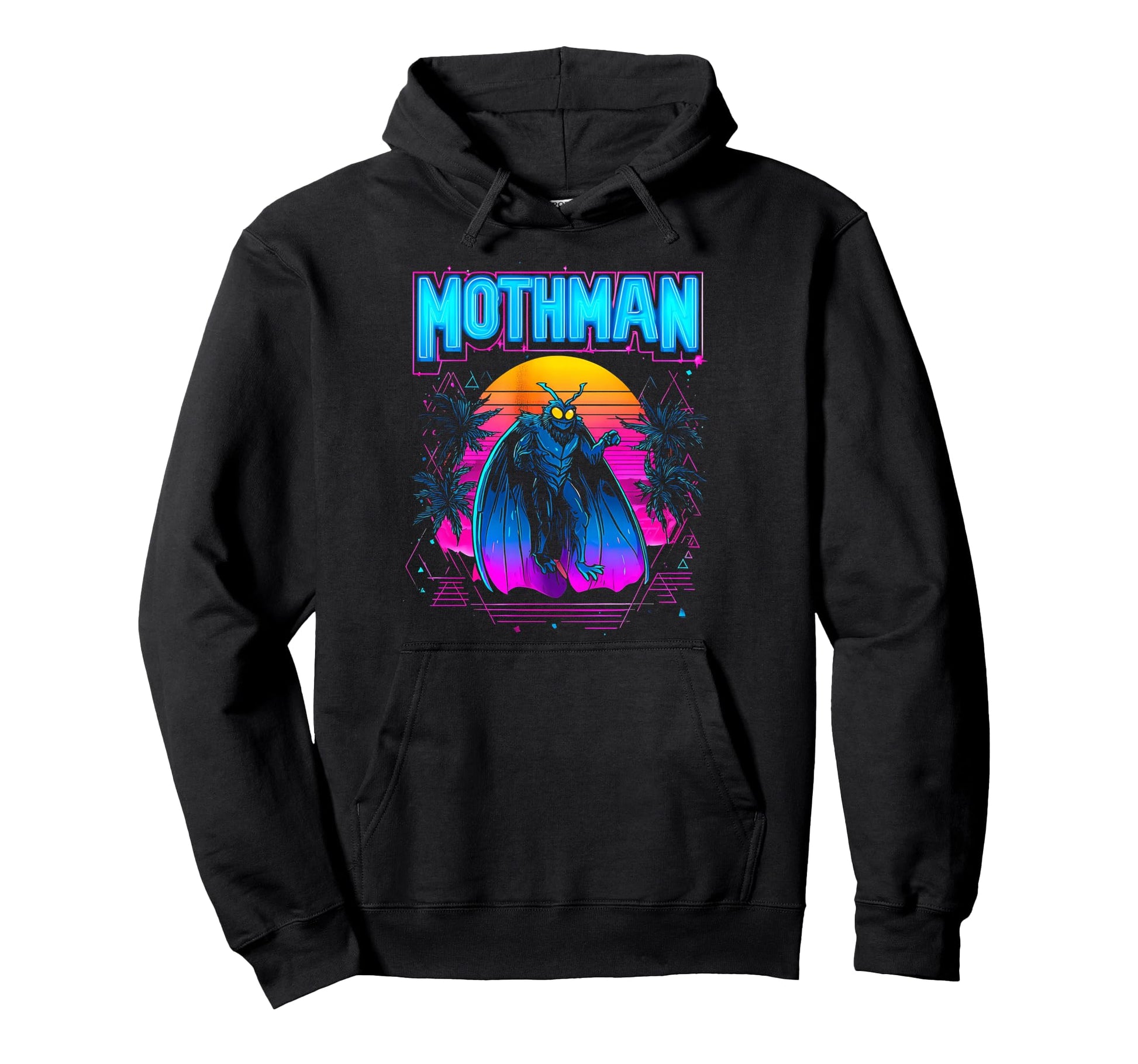 Mothman Cryptozoology Cryptid Hoodie - Aesthetic Graphic Men Women - T-Shirt, Sweatshirt, Hoodie