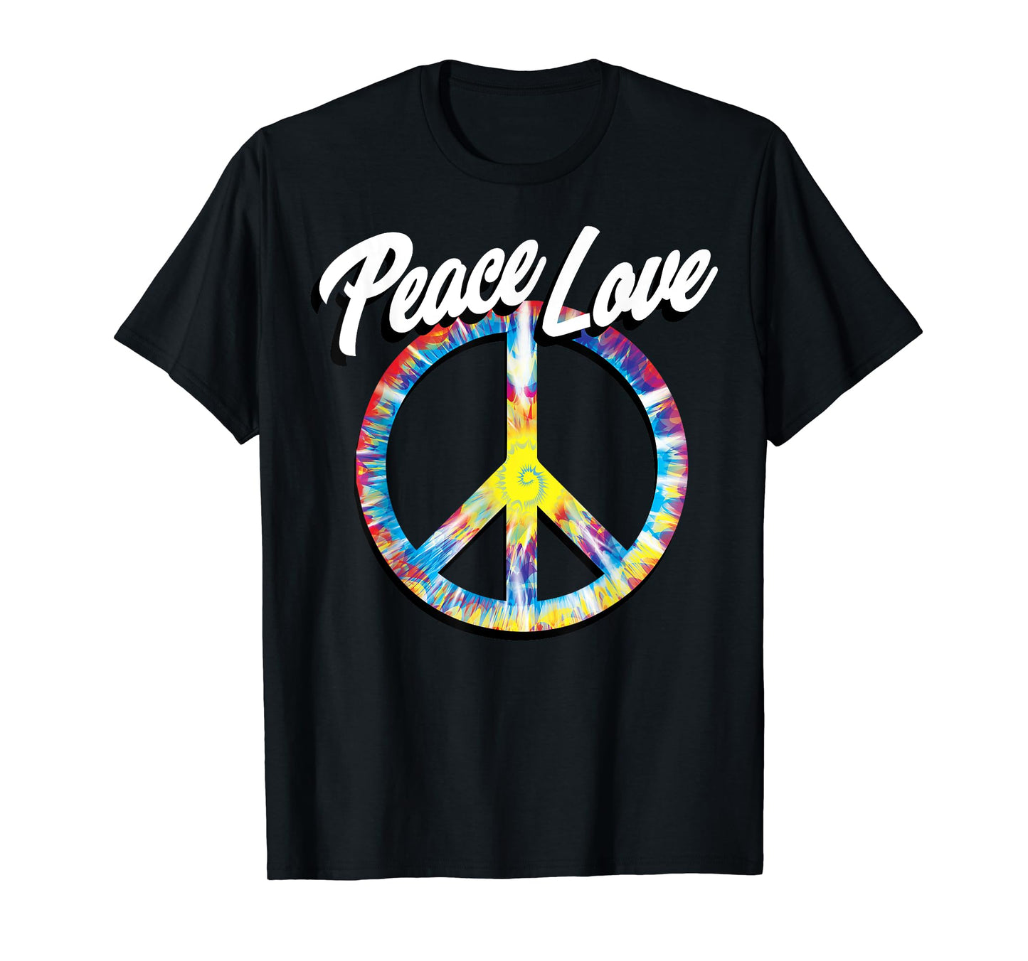 Peace Love Colorful Love Serenity T-Shirt - Casual Everyday Wear Men Women - T-Shirt, Sweatshirt, Hoodie