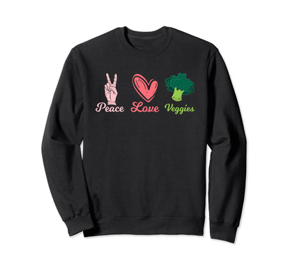 Go Vegan Makes World Better Place Hoodie - Novelty Apparel for Adults - T-Shirt, Sweatshirt, Hoodie