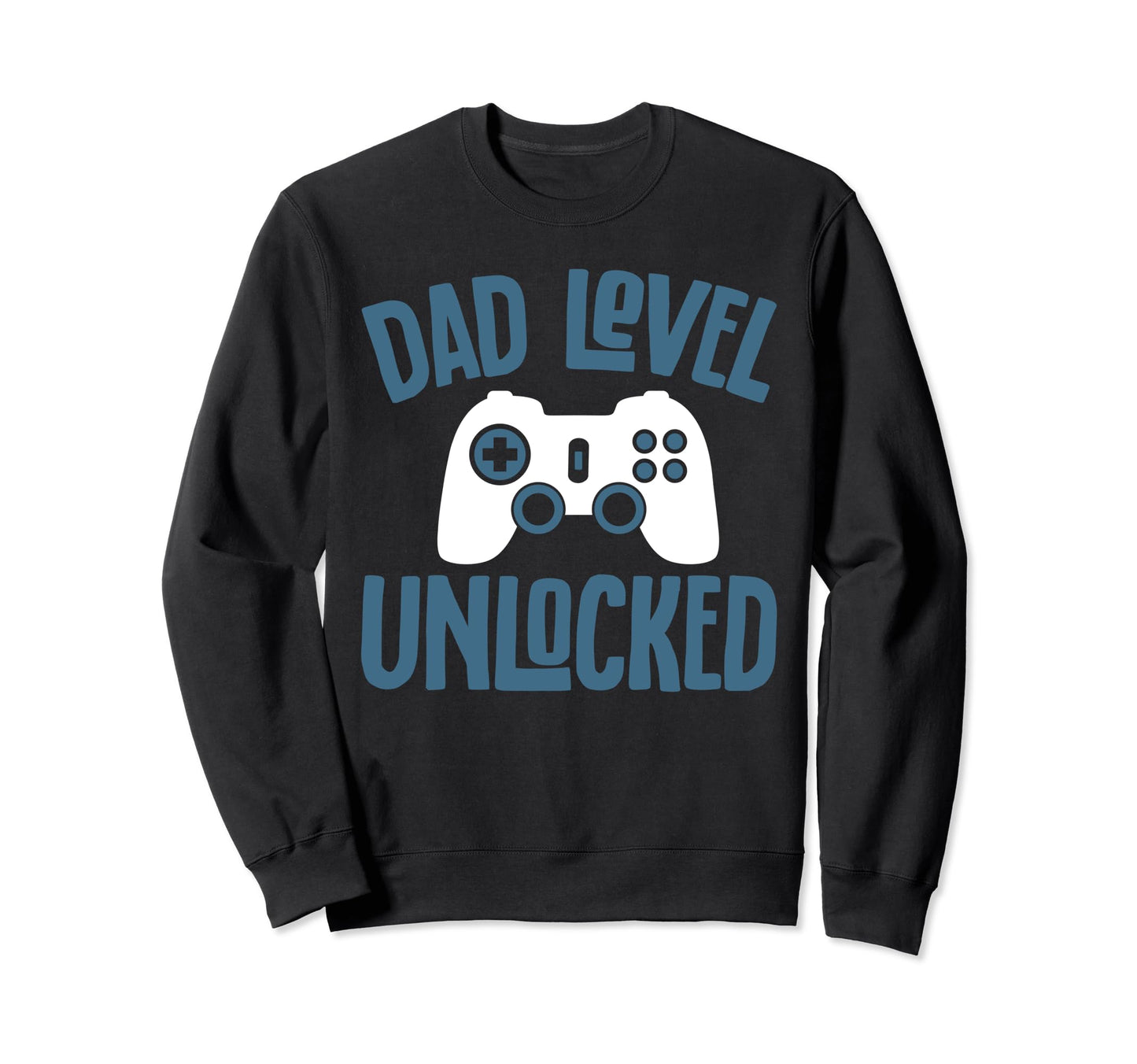 Gamer Dad Funny Fathers Day Dad Sweatshirt - Custom Art Print for Adults - T-Shirt, Sweatshirt, Hoodie