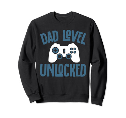 Gamer Dad Funny Fathers Day Dad Sweatshirt - Custom Art Print for Adults - T-Shirt, Sweatshirt, Hoodie