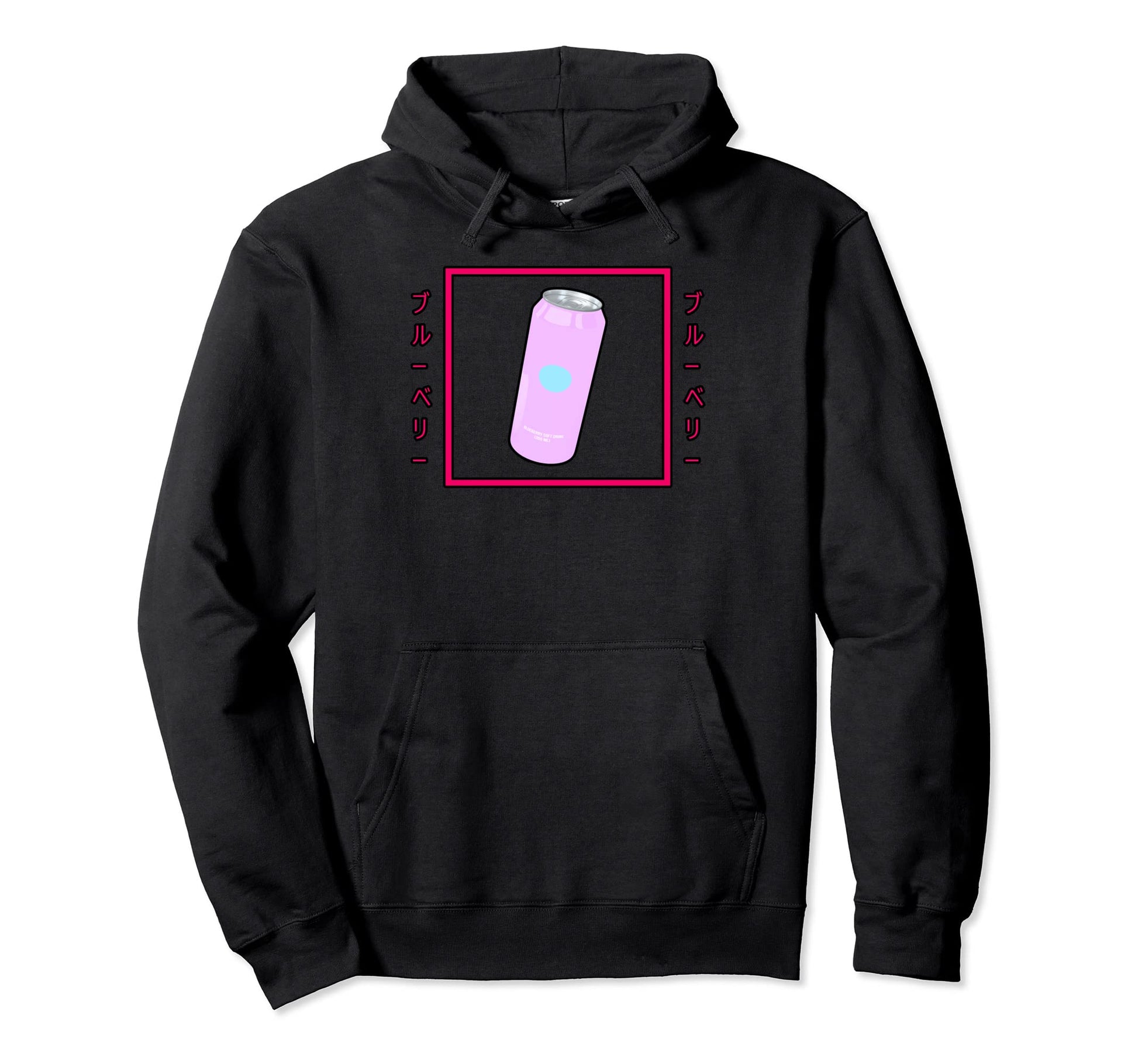 Blueberry Soda Tokyo Soft Drink Blueberries Hoodie - Trendy Graphic Unisex - T-Shirt, Sweatshirt, Hoodie