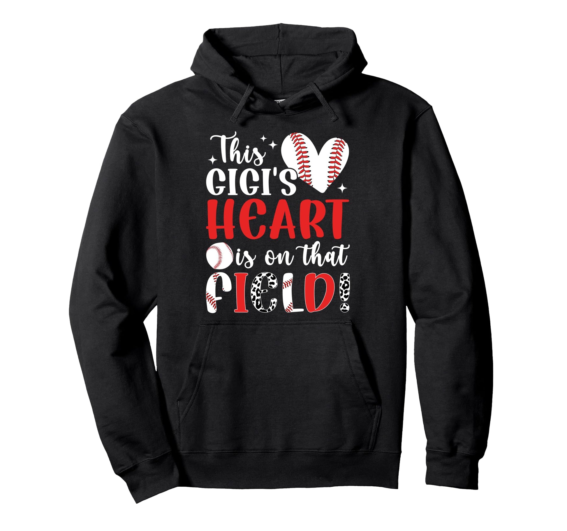 That Field Baseball Gigi Baseball Hoodie - Streetwear Style for Adults - T-Shirt, Sweatshirt, Hoodie