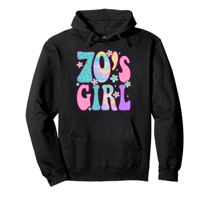 Groovy 70S Birthday Party Hippie Boho Hoodie - Trendy Graphic for Adults - T-Shirt, Sweatshirt, Hoodie
