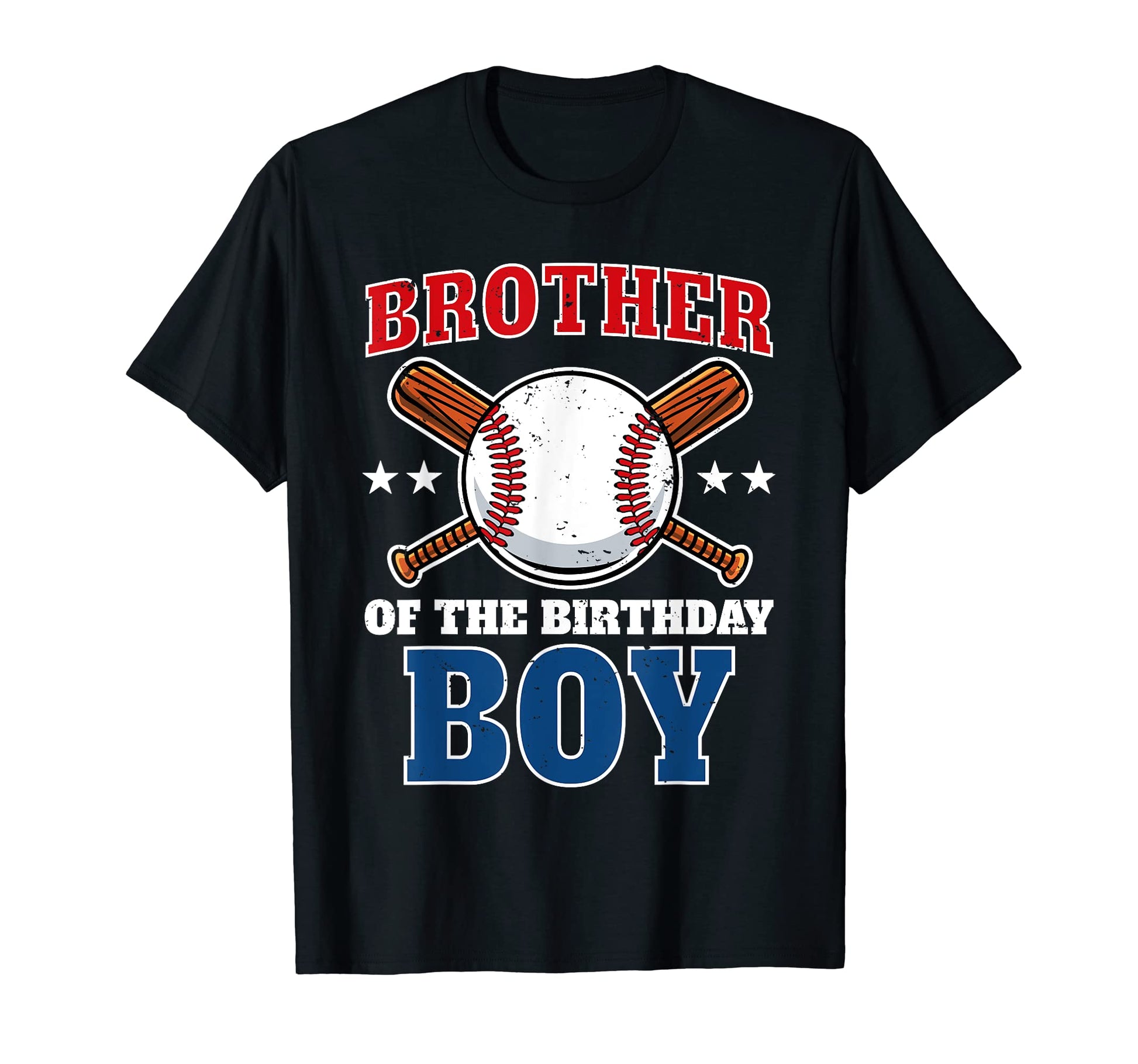 Brother Birthday Baseball Birthday T-Shirt - Custom Art Print Men Women - T-Shirt, Sweatshirt, Hoodie