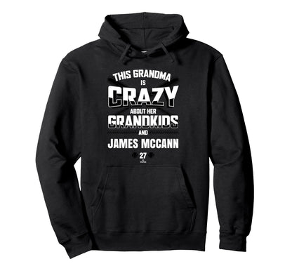 Grandma Crazy James Mccann Baltimore Hoodie - Custom Art Print for Adults - T-Shirt, Sweatshirt, Hoodie