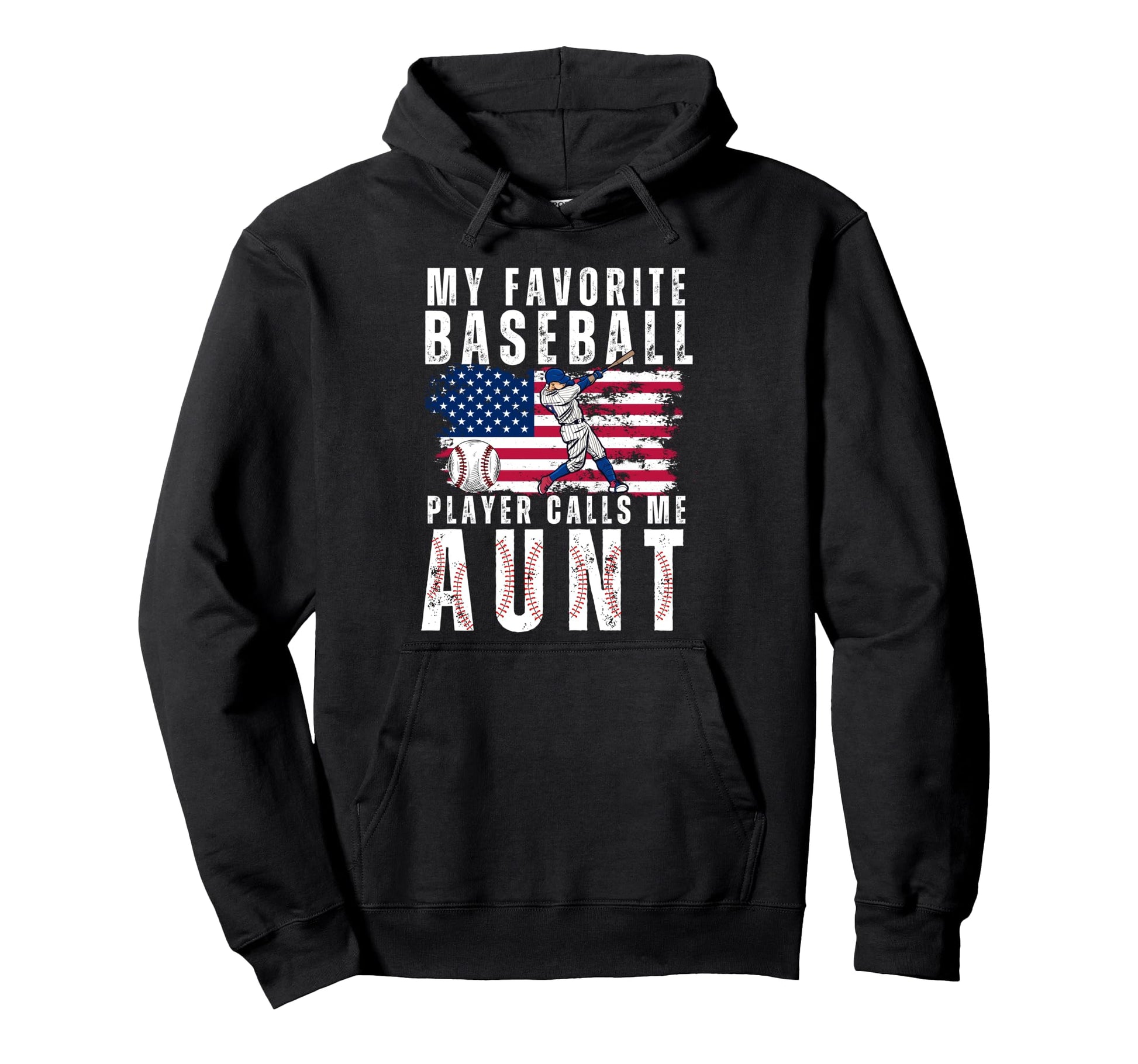 My Favorite Baseball Player Calls Me Hoodie - Fun Novelty Design Men Women - T-Shirt, Sweatshirt, Hoodie