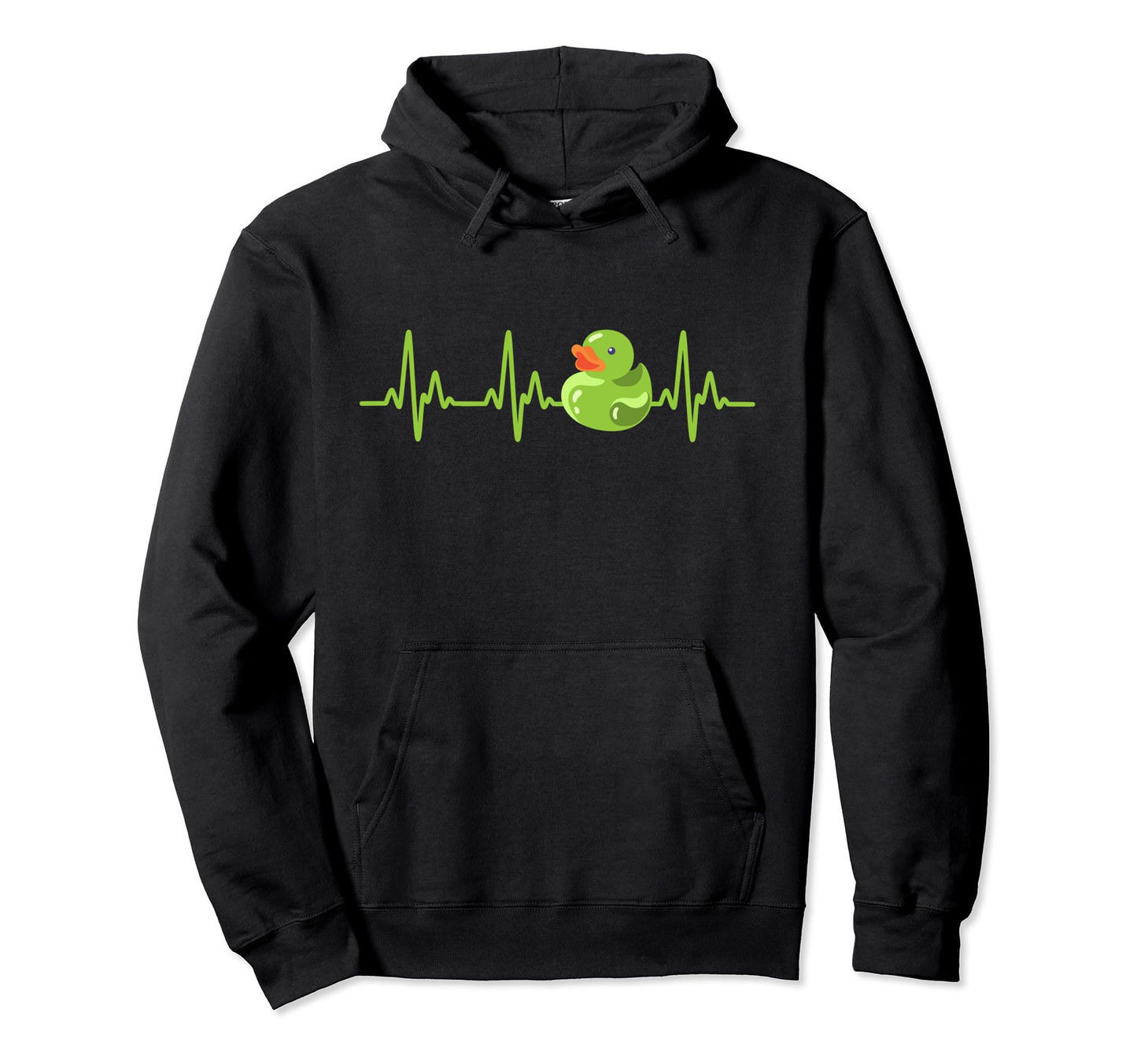 Yellow Rainbow Rubber Duck 70S 80S Funny Hoodie - Graphic Print for Adults - T-Shirt, Sweatshirt, Hoodie