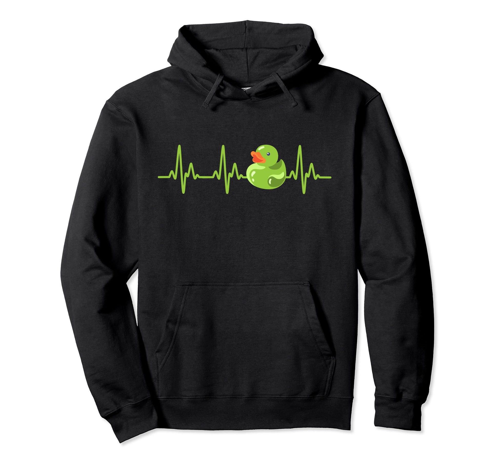 Yellow Rainbow Rubber Duck 70S 80S Funny Hoodie - Graphic Print for Adults - T-Shirt, Sweatshirt, Hoodie