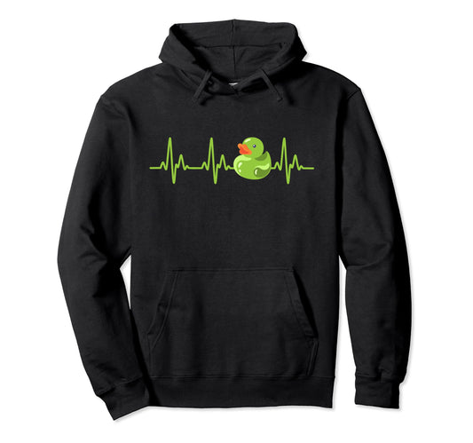 Yellow Rainbow Rubber Duck 70S 80S Funny Hoodie - Graphic Print for Adults - T-Shirt, Sweatshirt, Hoodie