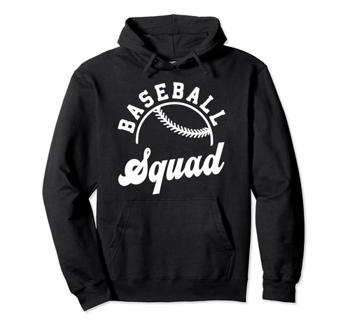 Baseball Squad Matching Baseball Team Hoodie - Minimalist Print Unisex - T-Shirt, Sweatshirt, Hoodie