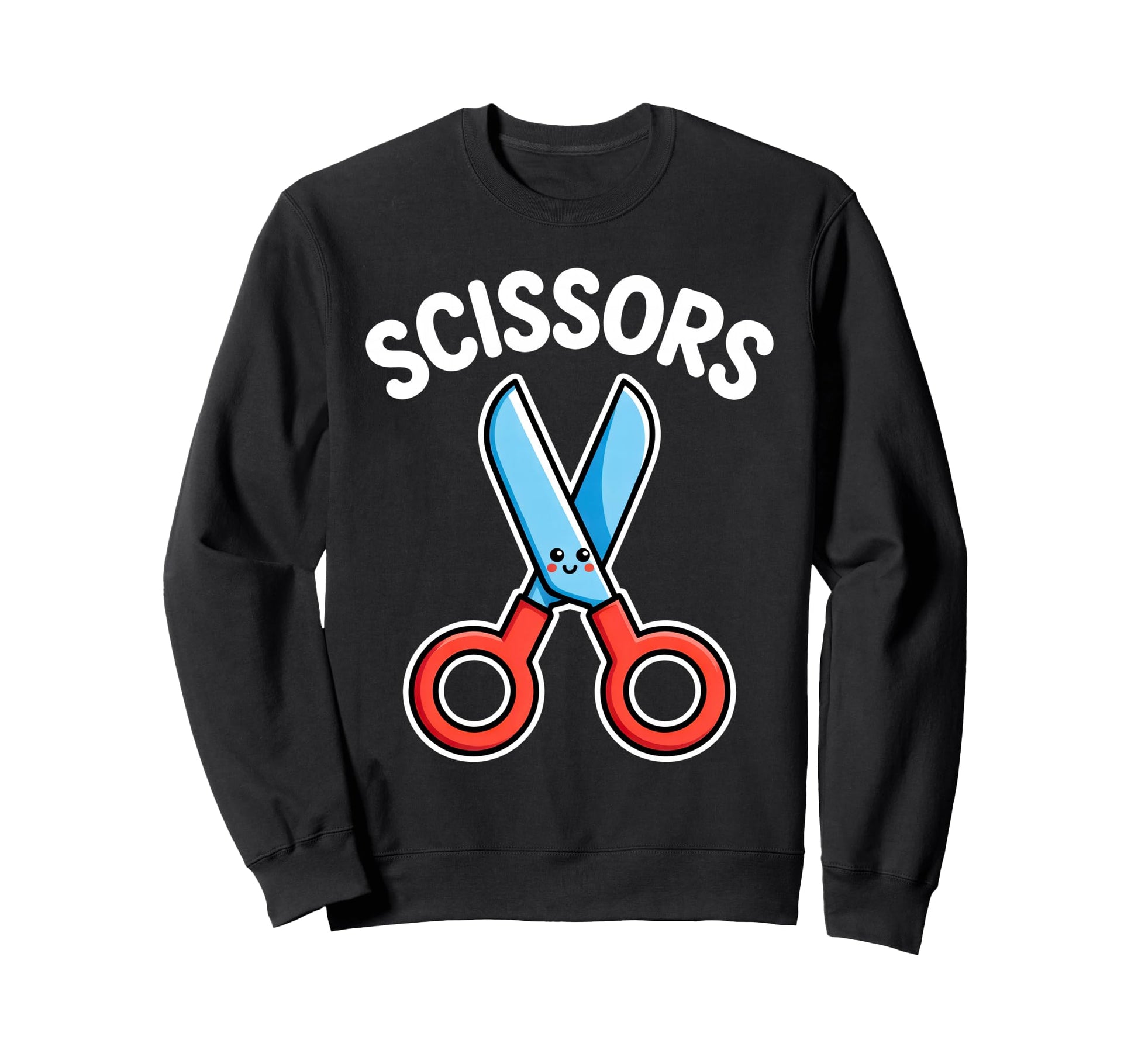 Scissors Halloween Costume Funny Kawaii Sweatshirt - Unique Graphic Unisex - T-Shirt, Sweatshirt, Hoodie