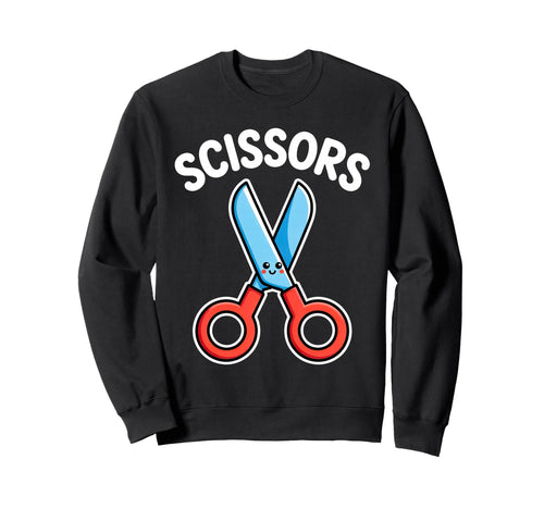 Scissors Halloween Costume Funny Kawaii Sweatshirt - Unique Graphic Unisex - T-Shirt, Sweatshirt, Hoodie