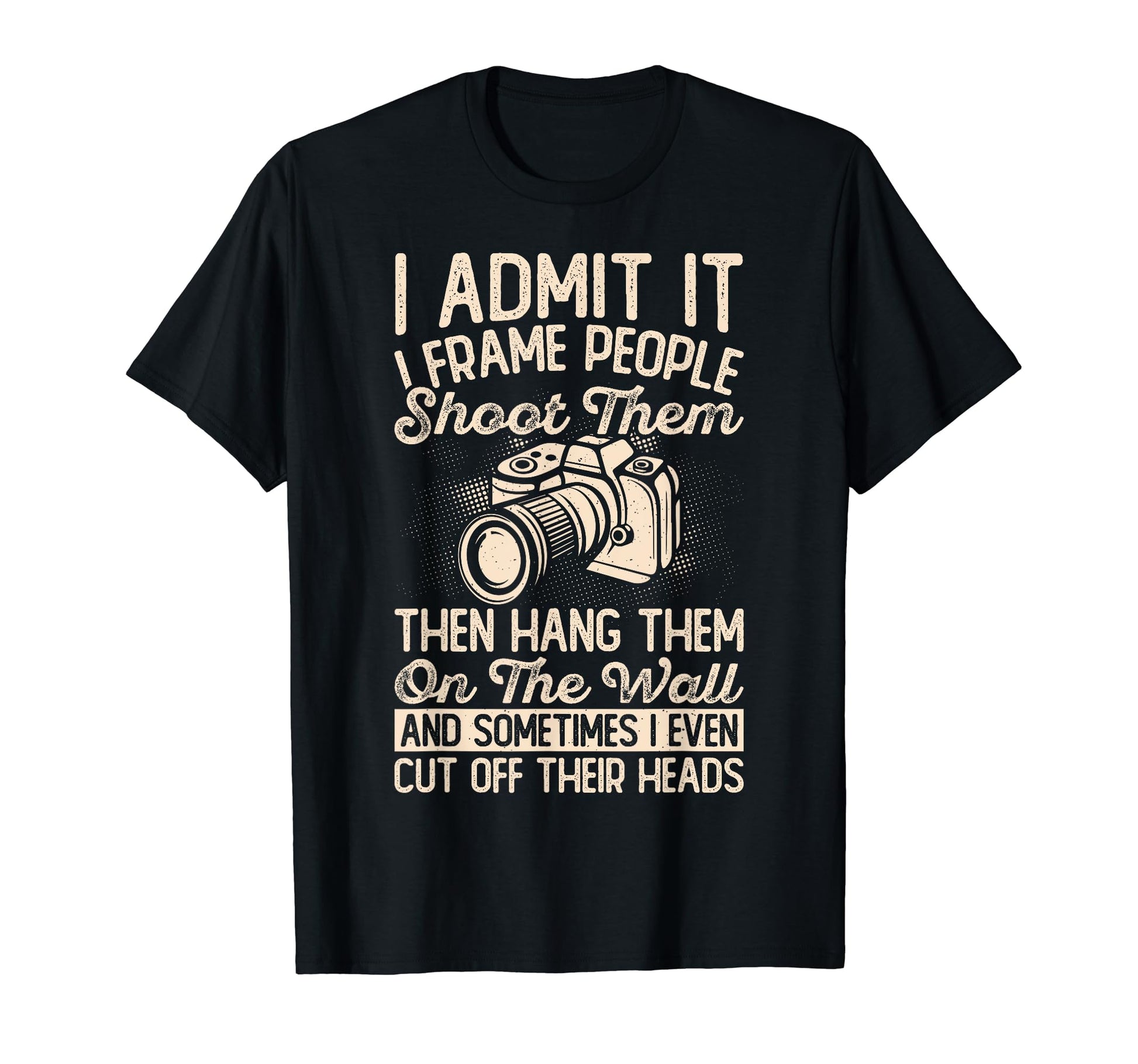 Photography Camera Gifts Photography T-Shirt - Minimalist Print for Adults - T-Shirt, Sweatshirt, Hoodie