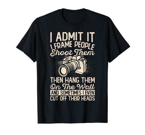 Photography Camera Gifts Photography T-Shirt - Minimalist Print for Adults - T-Shirt, Sweatshirt, Hoodie