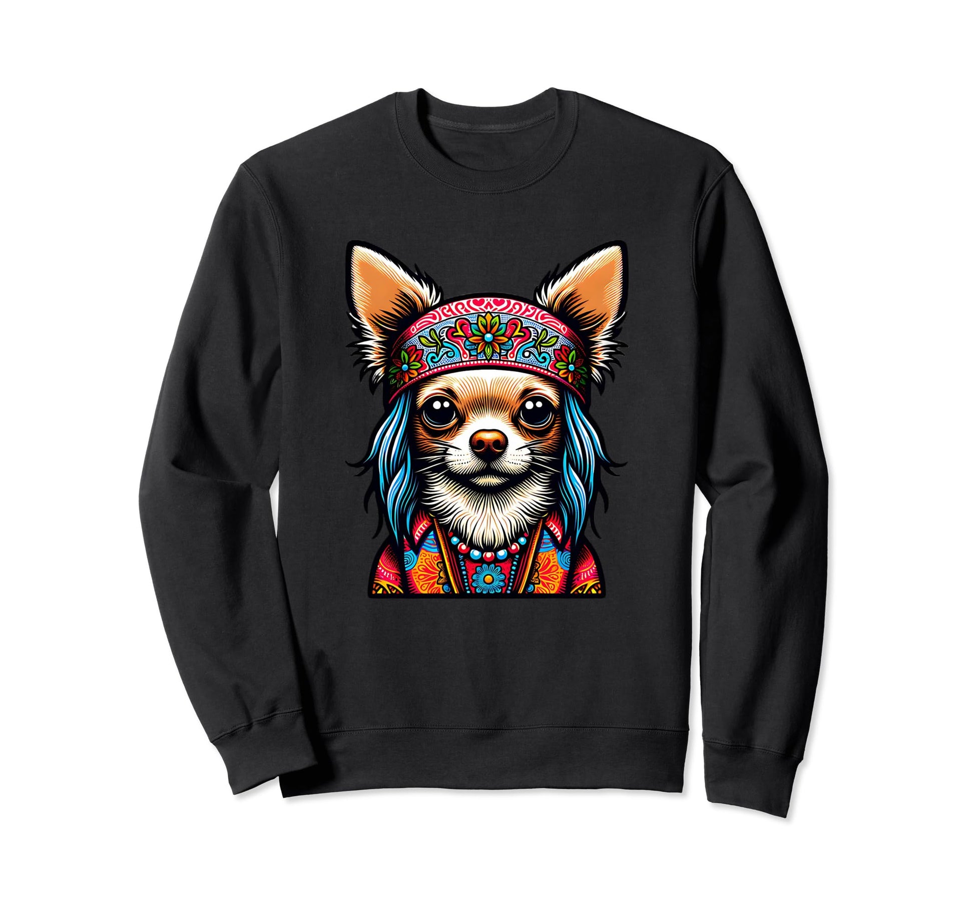 Embrace Peace Love Colorful Sweatshirt - Novelty Apparel for Adults - T-Shirt, Sweatshirt, Hoodie