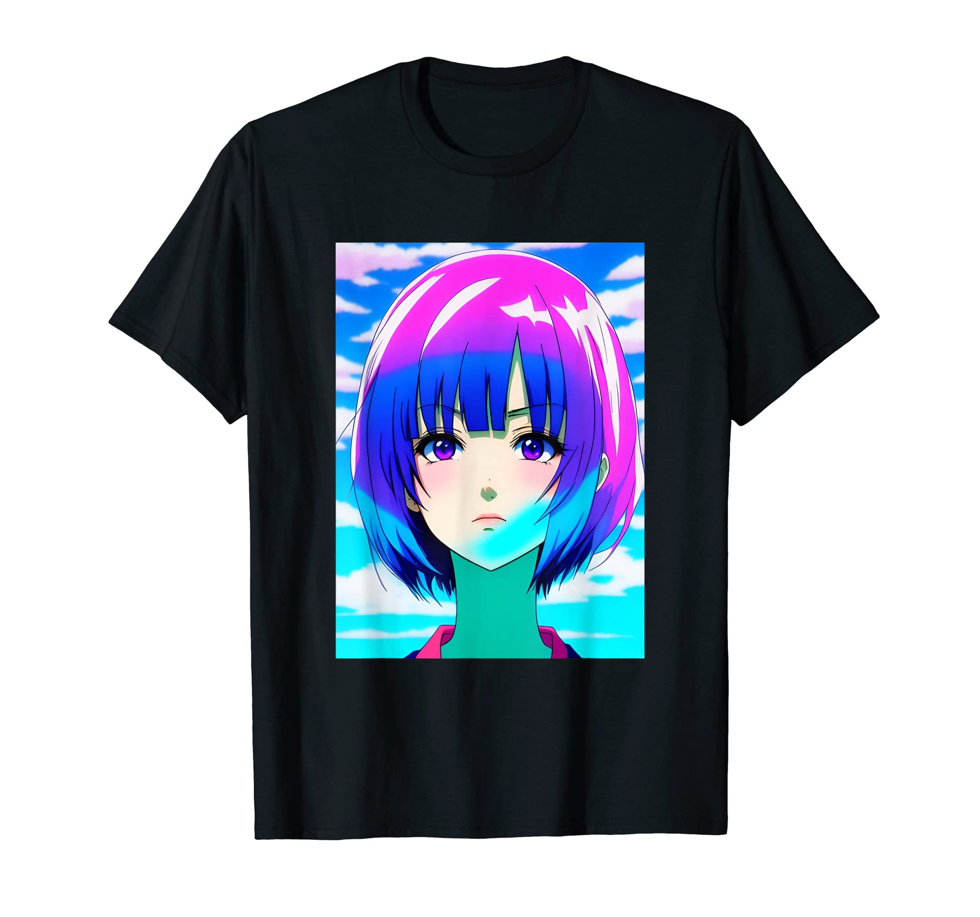 Japanese Streetwear Vaporwave Sad T-Shirt - Novelty Apparel Men Women - T-Shirt, Sweatshirt, Hoodie