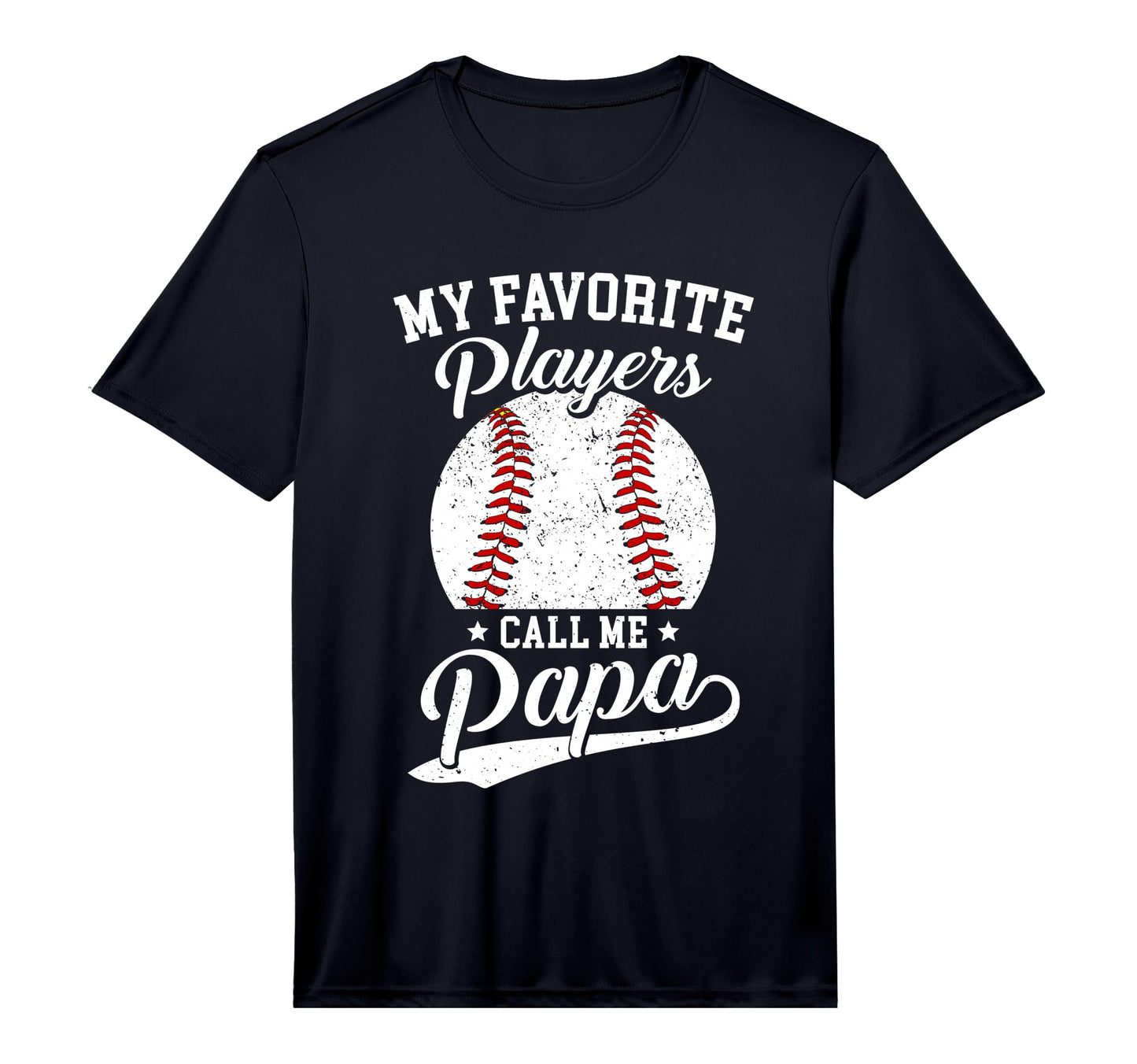 Mens Baseball Papa My Favorite Baseball T-Shirt - Trendy Graphic Men Women - T-Shirt, Sweatshirt, Hoodie