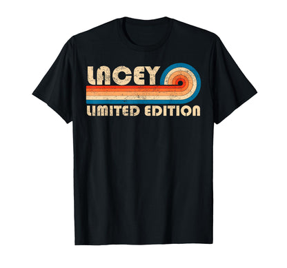 Lacey 70S 80S Sunset Stripe T-Shirt - Aesthetic Graphic for Adults - T-Shirt, Sweatshirt, Hoodie