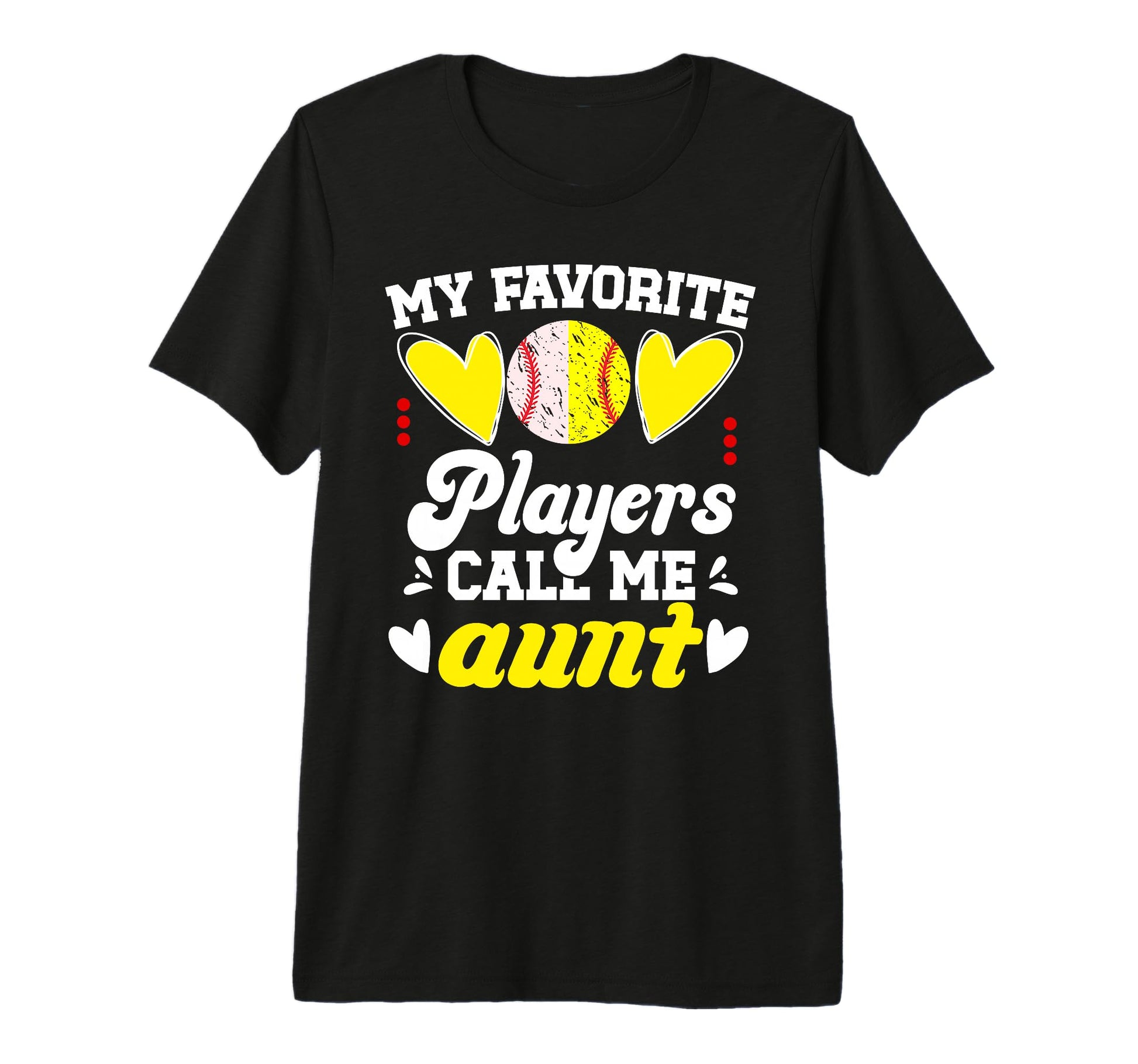 My Favorite Players Call Me Aunt T-Shirt - Minimalist Print Unisex - T-Shirt, Sweatshirt, Hoodie
