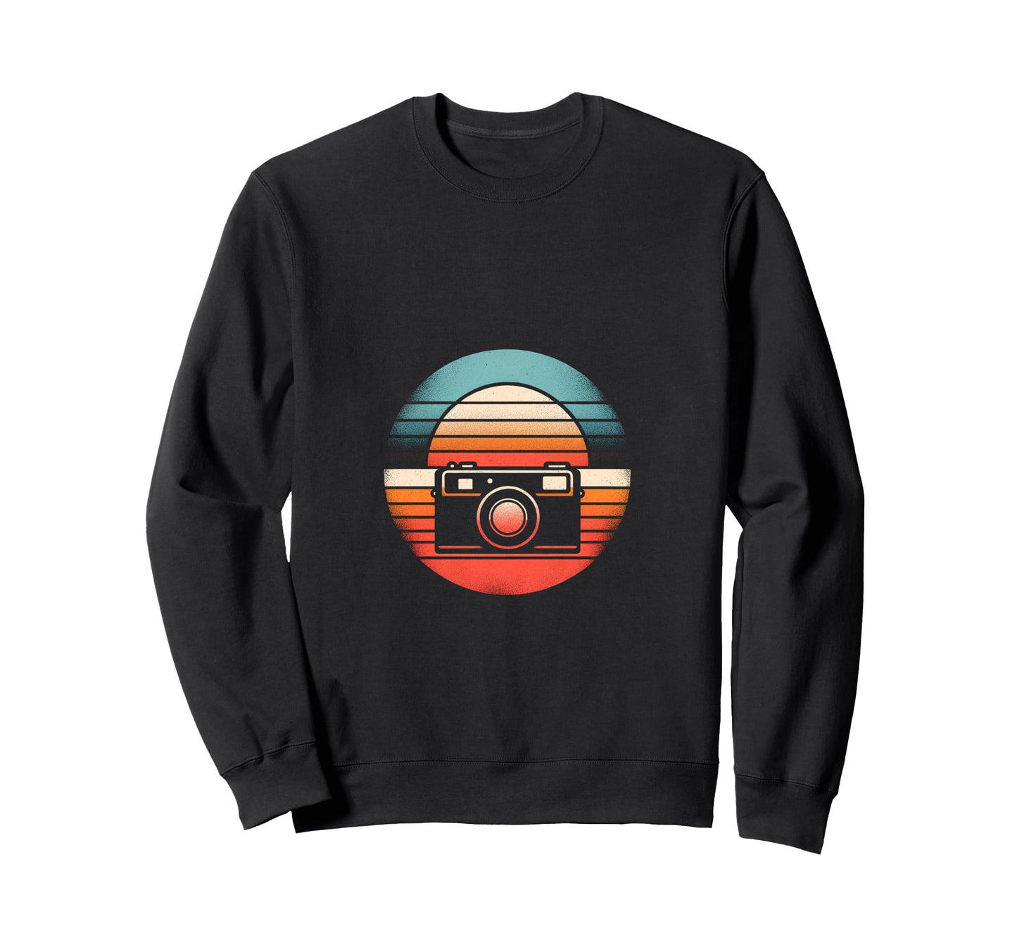 Camera Sunset Hoodie - Fun Novelty Design for Adults - T-Shirt, Sweatshirt, Hoodie