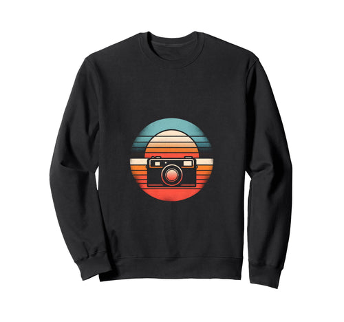 Camera Sunset Hoodie - Fun Novelty Design for Adults - T-Shirt, Sweatshirt, Hoodie