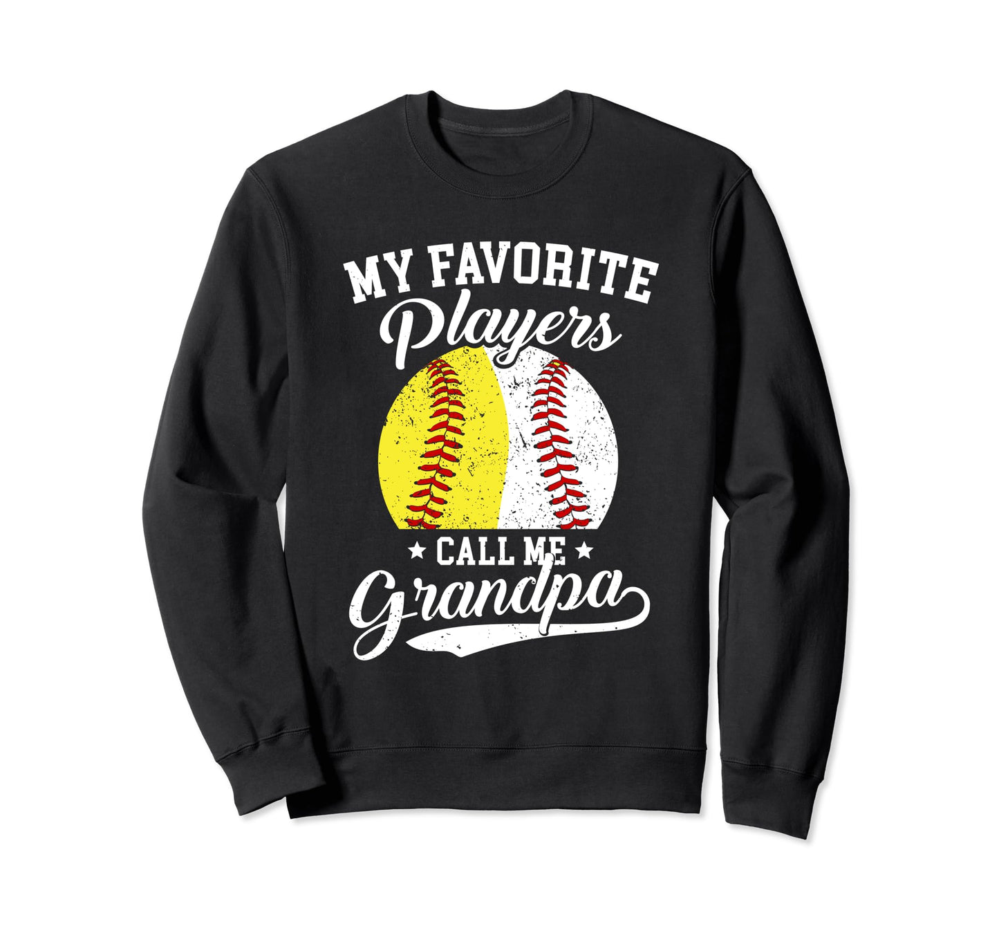 My Favorite Baseball Softball Sweatshirt - Aesthetic Graphic for Adults - T-Shirt, Sweatshirt, Hoodie