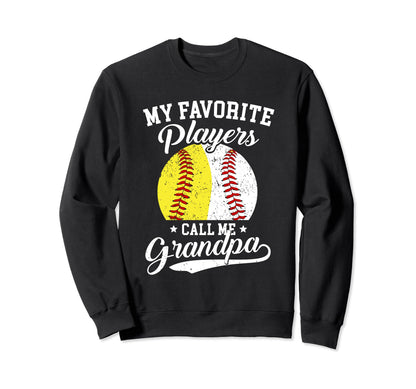 My Favorite Baseball Softball Sweatshirt - Aesthetic Graphic for Adults - T-Shirt, Sweatshirt, Hoodie