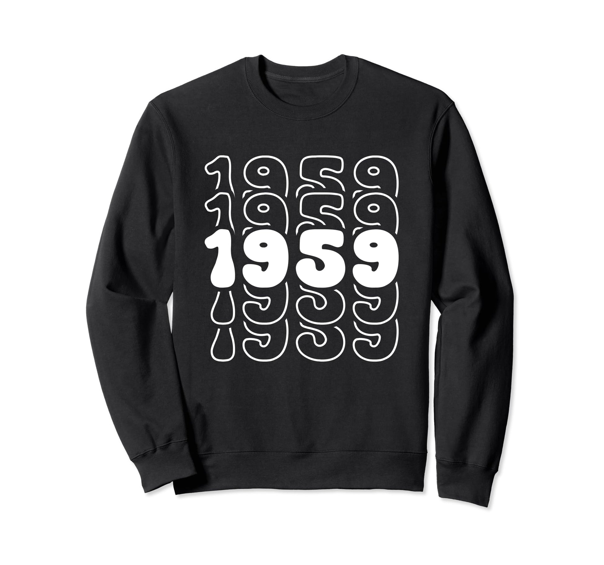 65 Year Old Groovy 65Th Birthday Sweatshirt - Fun Novelty Design Men Women - T-Shirt, Sweatshirt, Hoodie