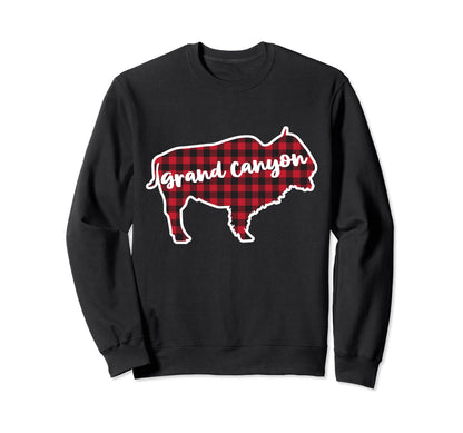 Grand Canyon National Park Bison Sweatshirt - Streetwear Style Men Women - T-Shirt, Sweatshirt, Hoodie