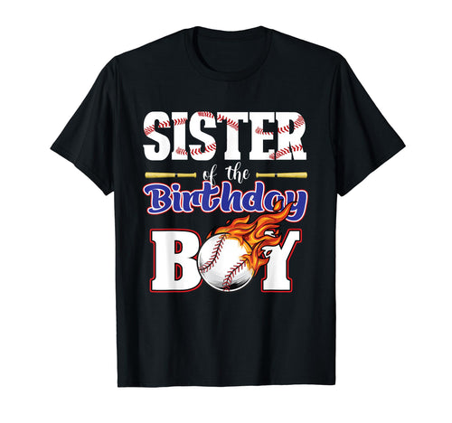 Sister Birthday Baseball Matching T-Shirt - Unique Graphic Men Women - T-Shirt, Sweatshirt, Hoodie