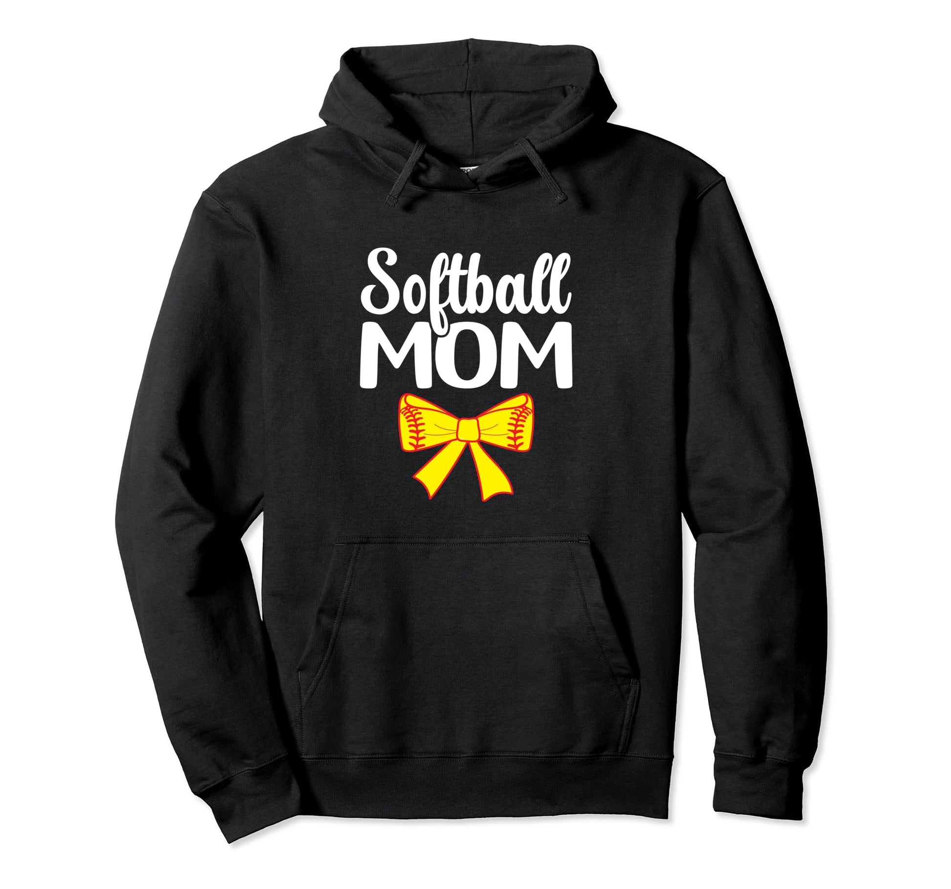 Softball Mom Coquette Game Day Funny Hoodie - Custom Art Print Men Women - T-Shirt, Sweatshirt, Hoodie