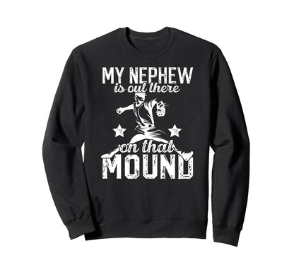 Proud Baseball Pitcher Uncle Sweatshirt - Unique Graphic for Adults - T-Shirt, Sweatshirt, Hoodie