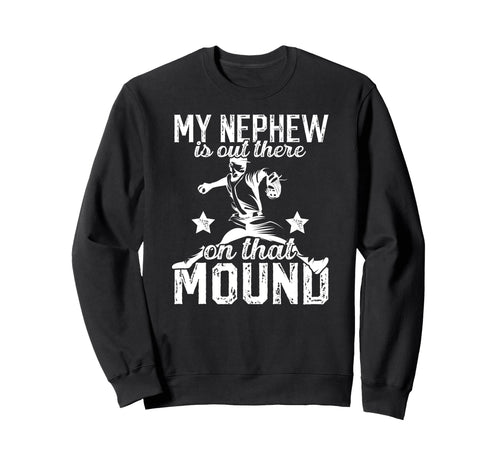 Proud Baseball Pitcher Uncle Sweatshirt - Unique Graphic for Adults - T-Shirt, Sweatshirt, Hoodie