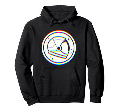 Glitch Art Edm Rave Optical Illusion Hoodie - Novelty Apparel Unisex - T-Shirt, Sweatshirt, Hoodie