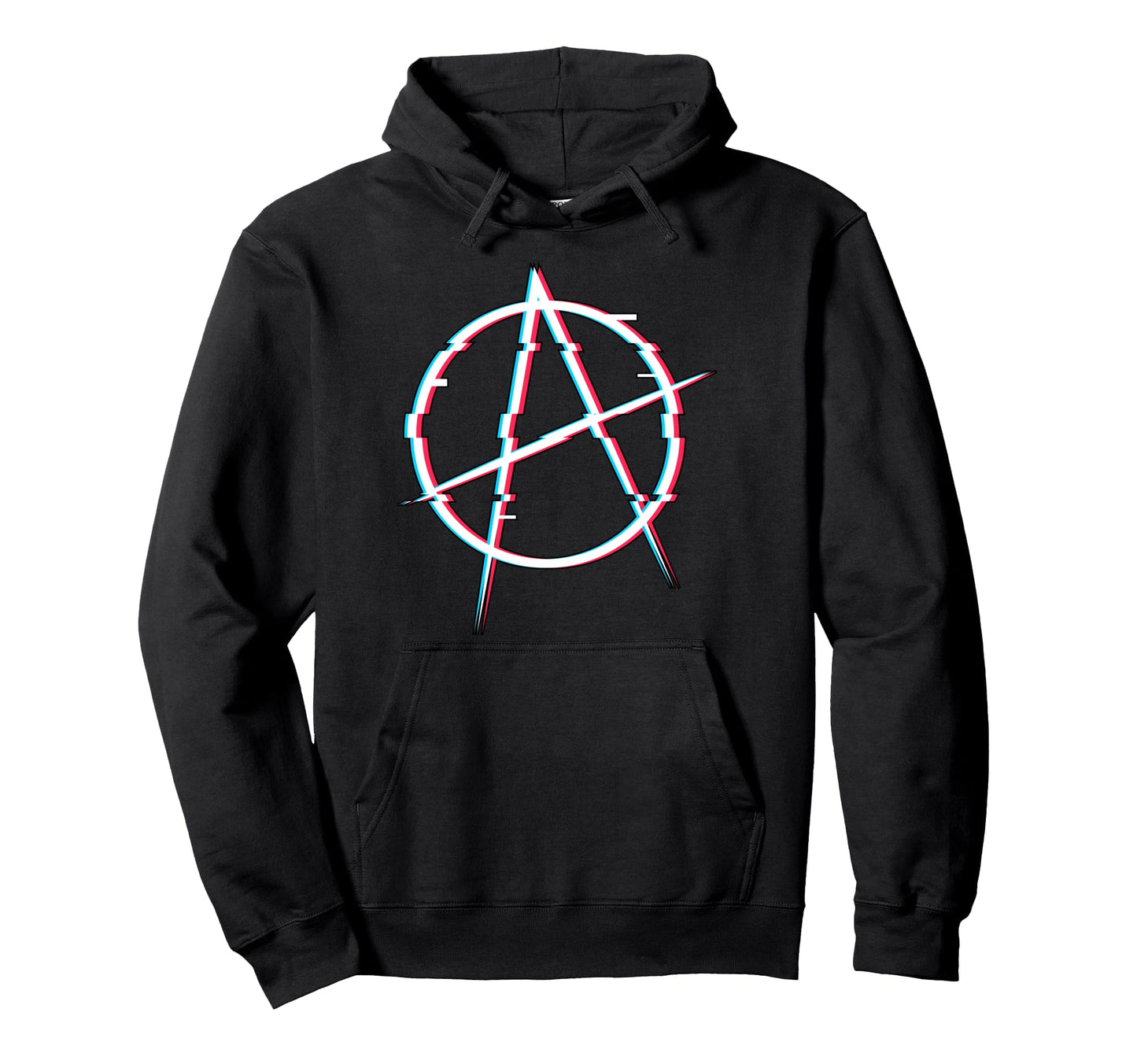Anarchy Symbol Anarchist Anti Government Hoodie - Minimalist Print Unisex - T-Shirt, Sweatshirt, Hoodie